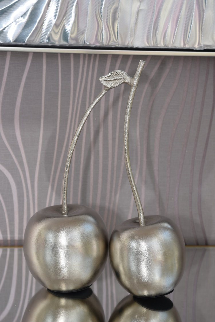 Cherries silver deco