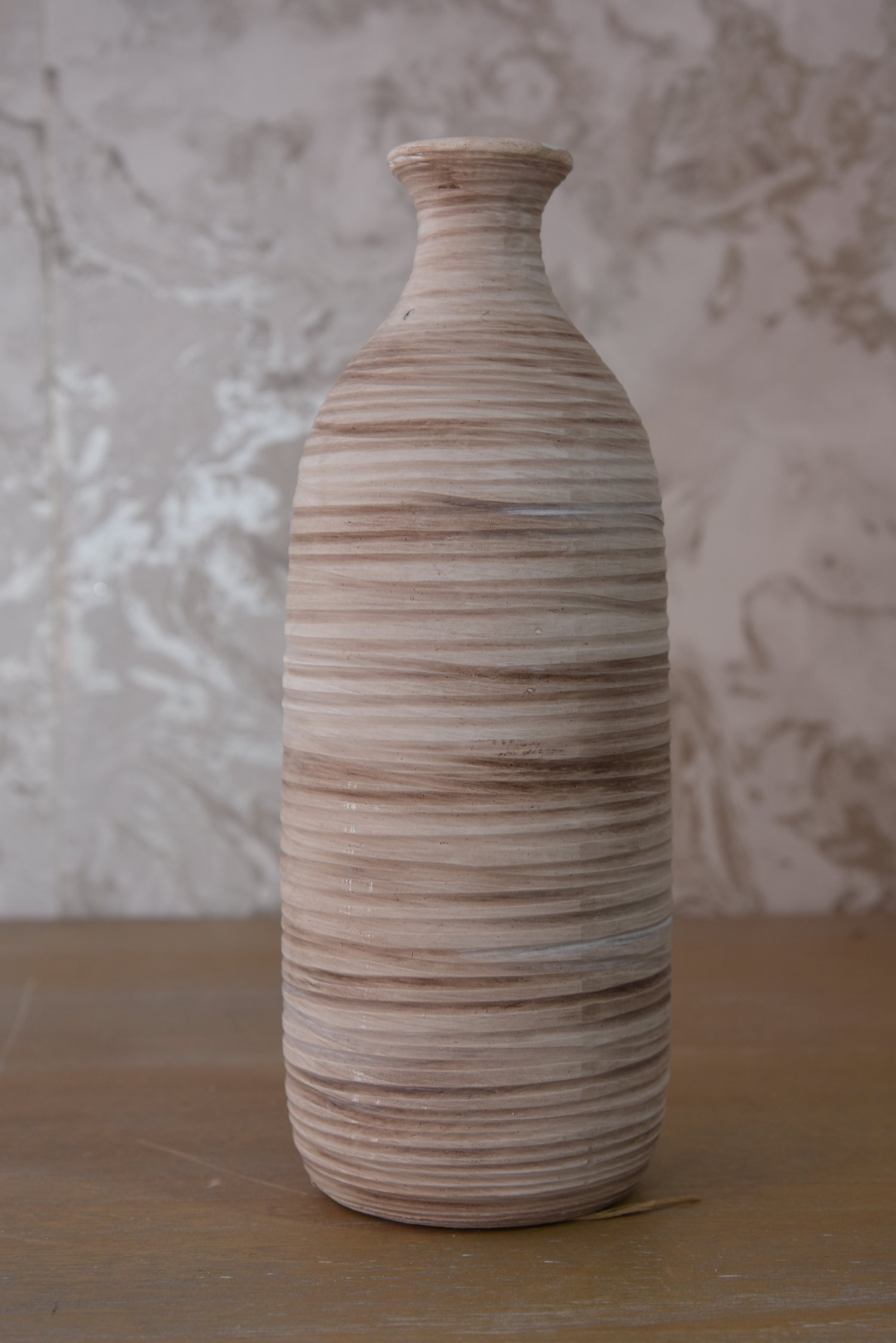 Ceramic bottle vase