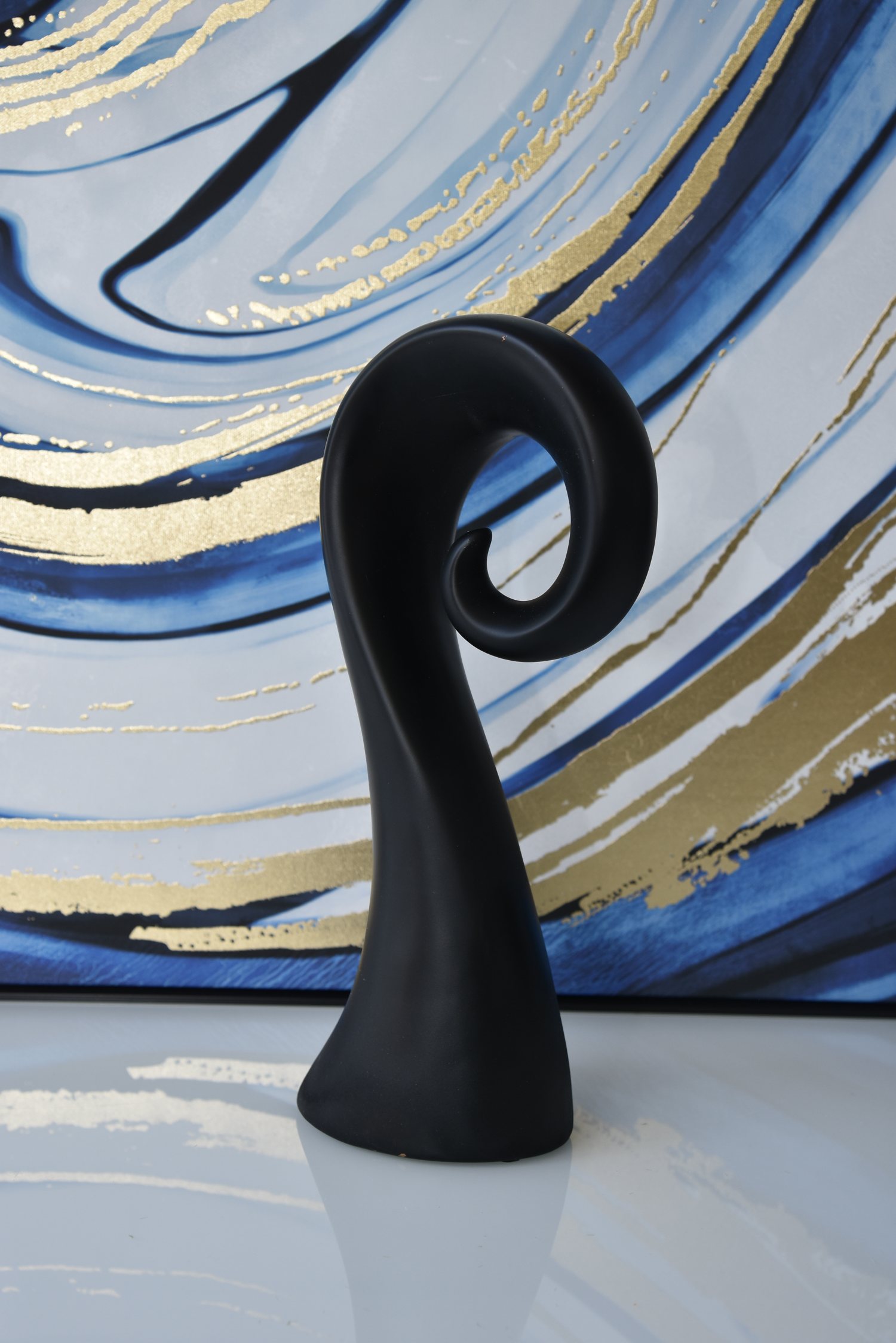 Ceramic black figure small