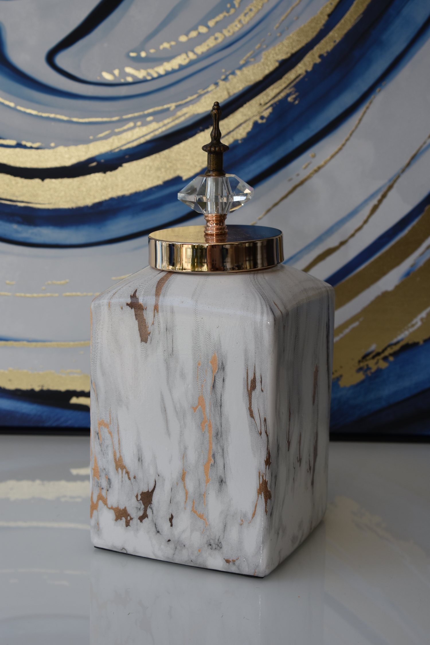 Marble collection jar