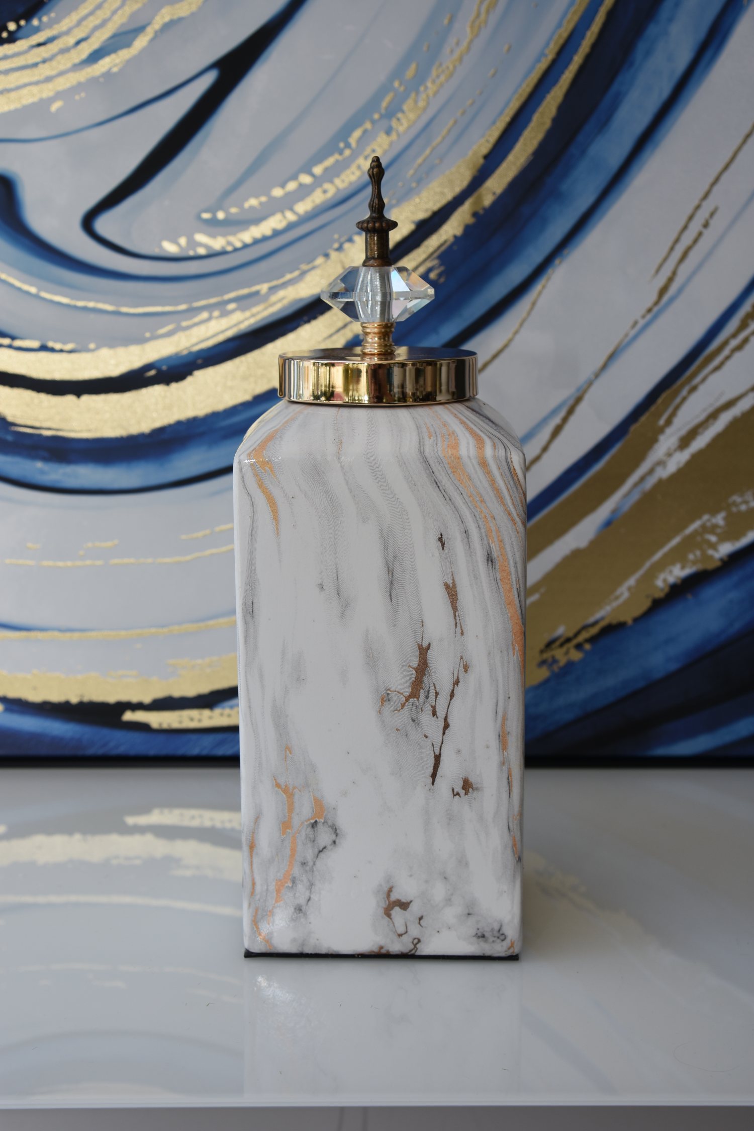 Marble collection jar