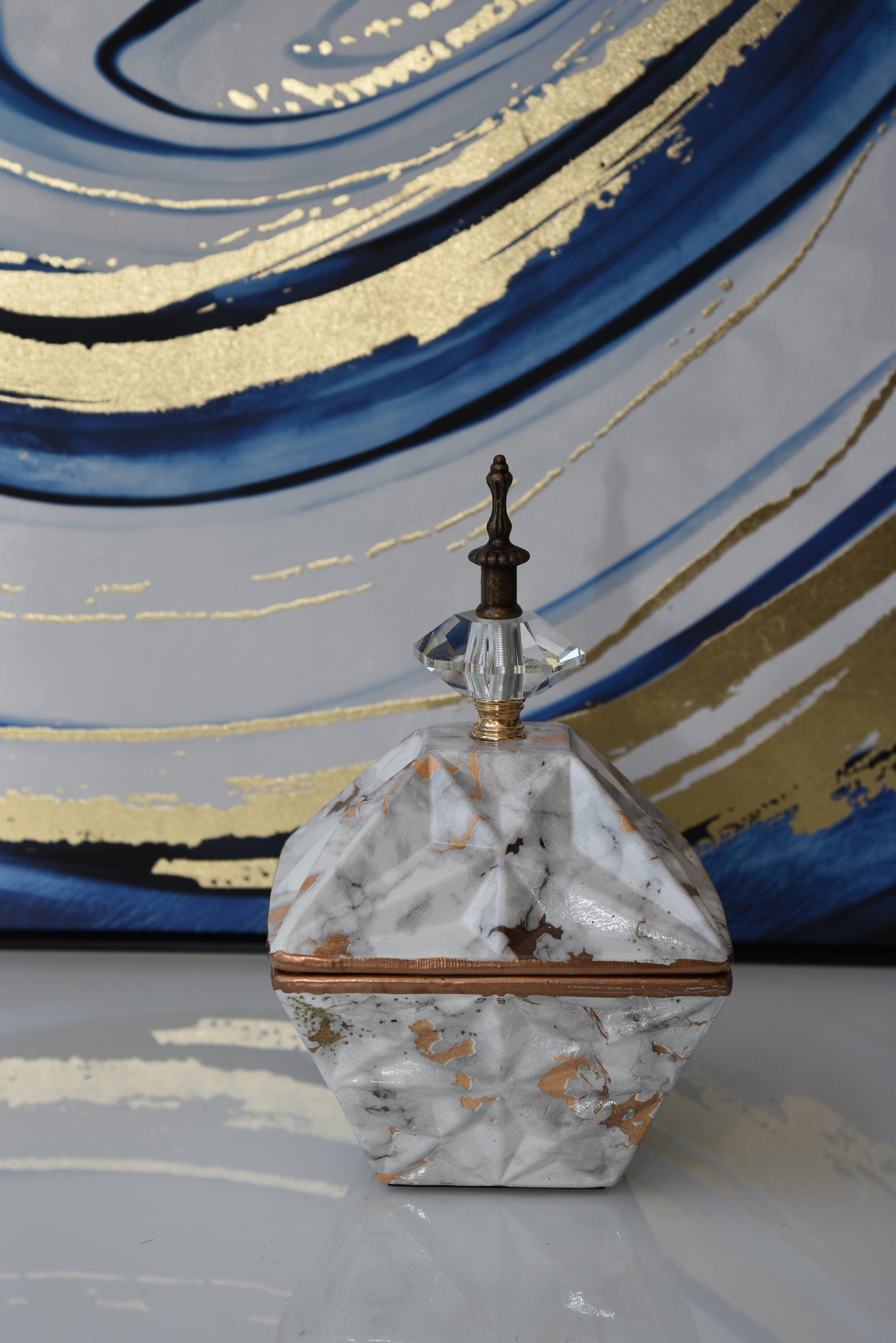 Marble collection jar