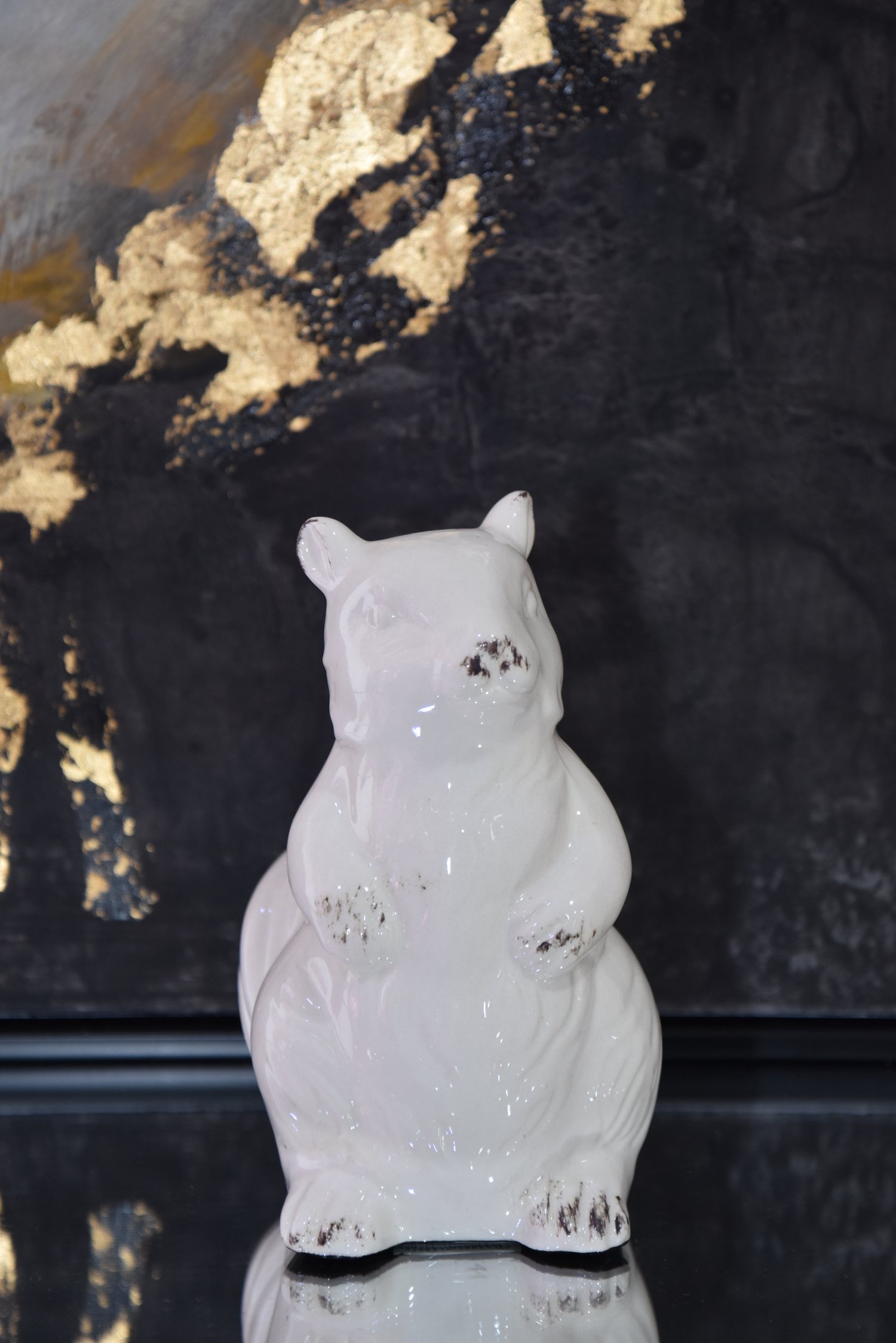 Vintagestyle ceramic style squirrel