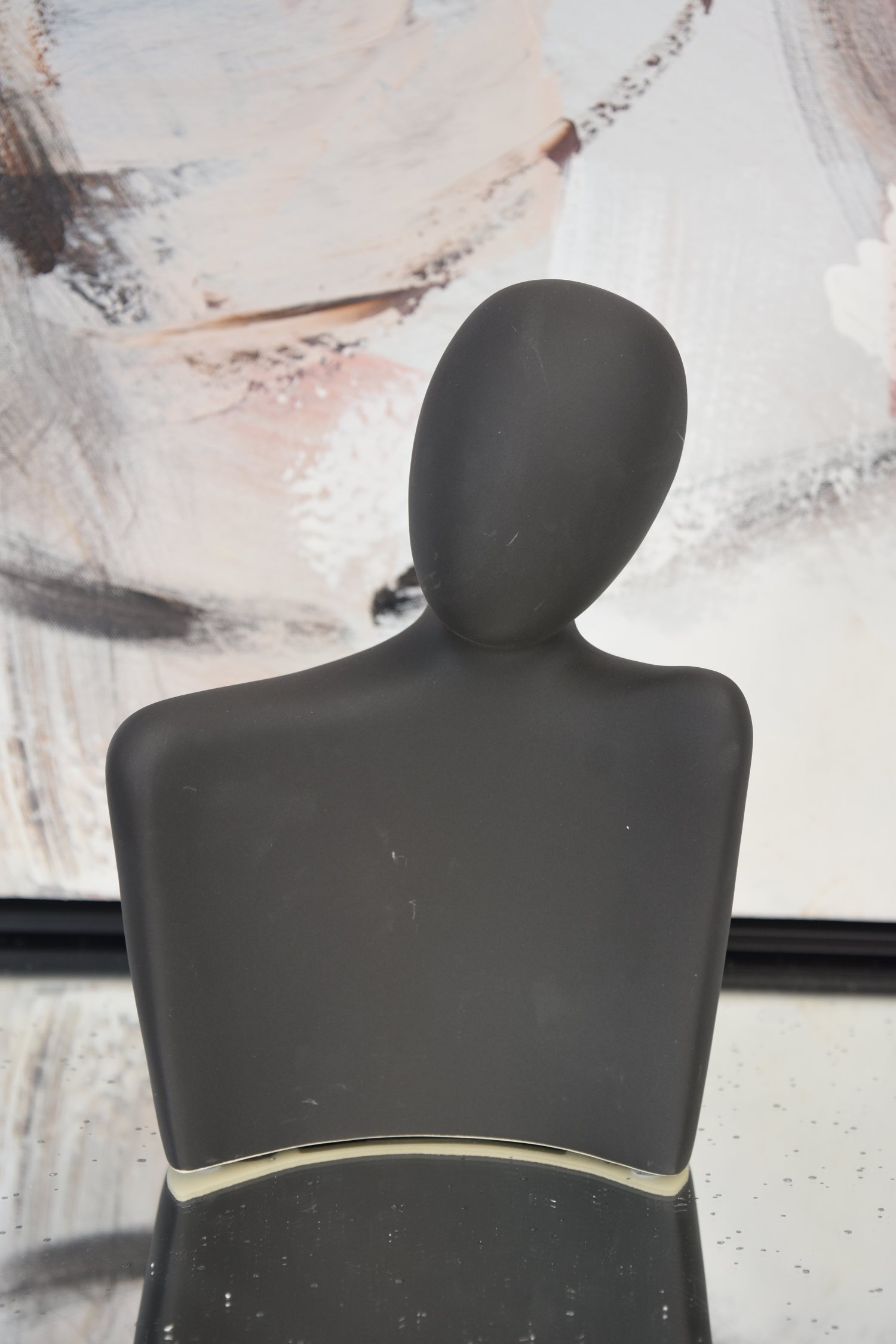 Ceramic black men's figure