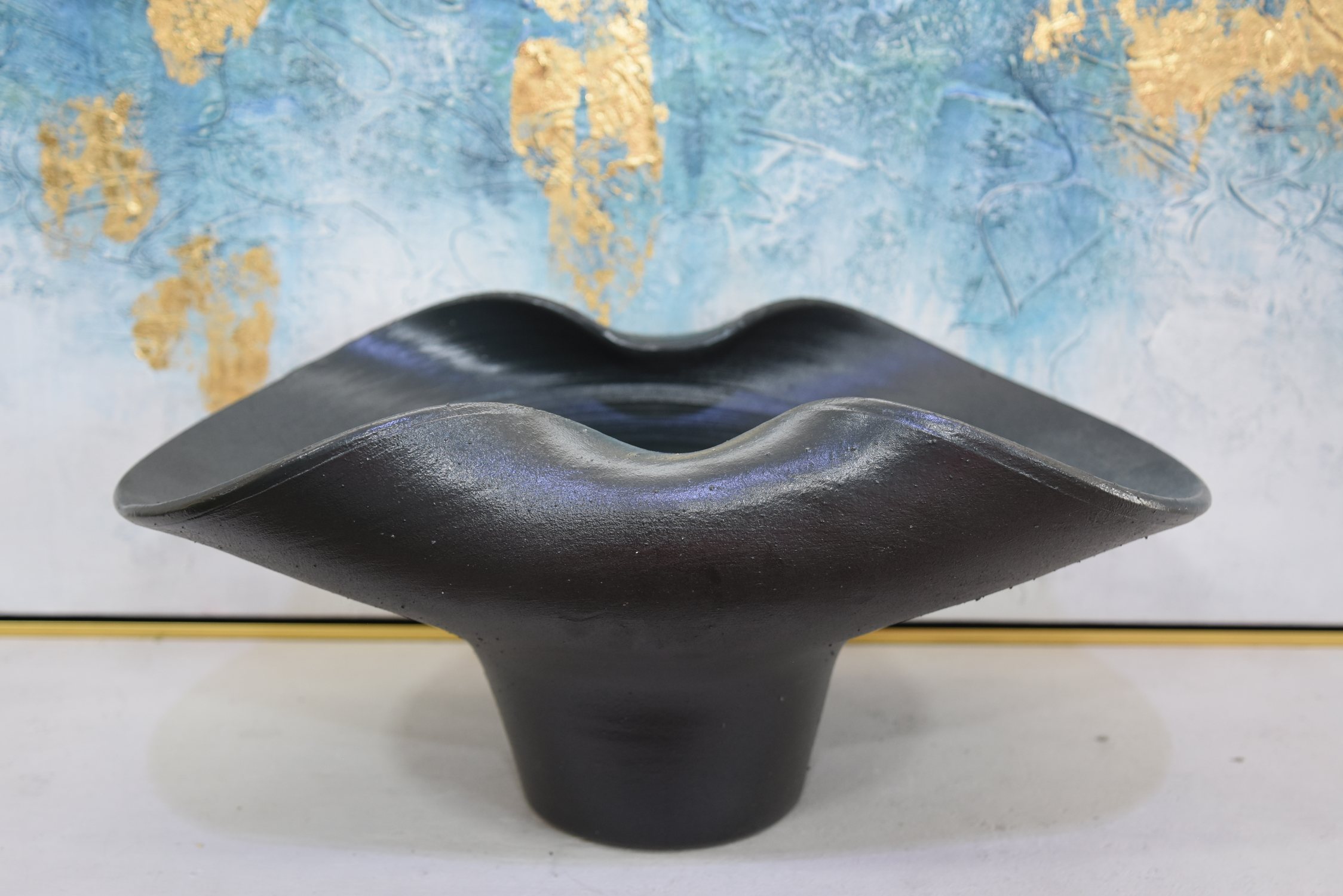 Pottery art bowl