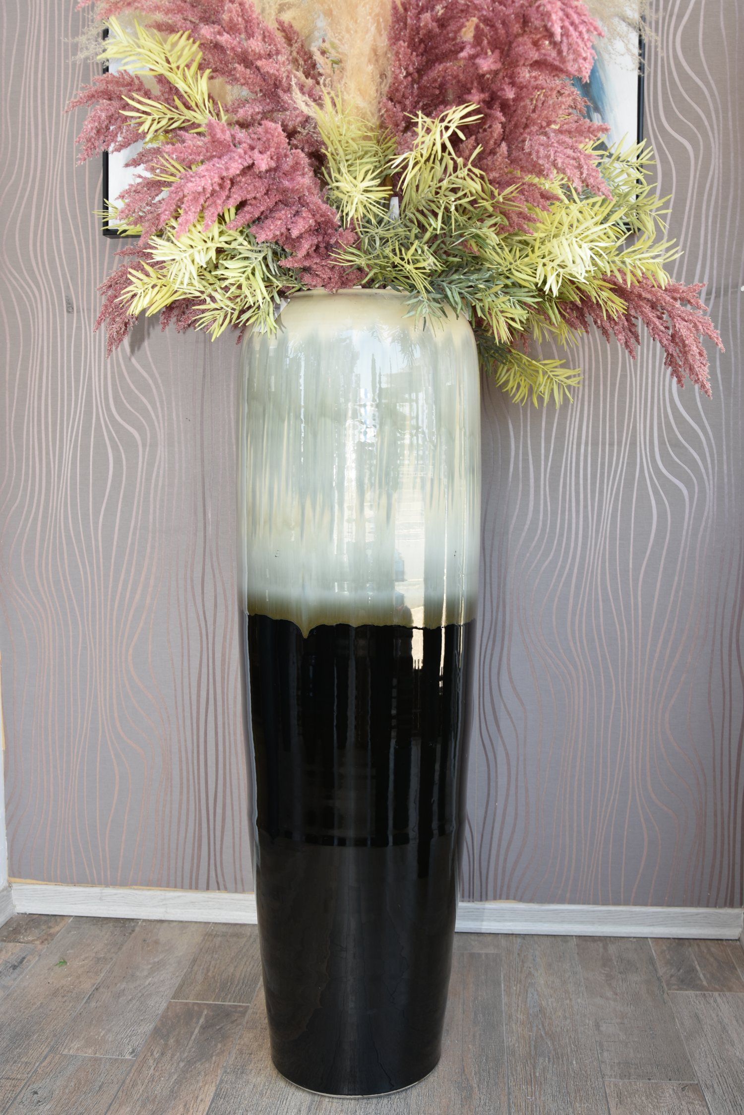 Art pottery vase large